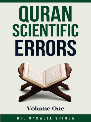 cover image of Quran Scientific Errors